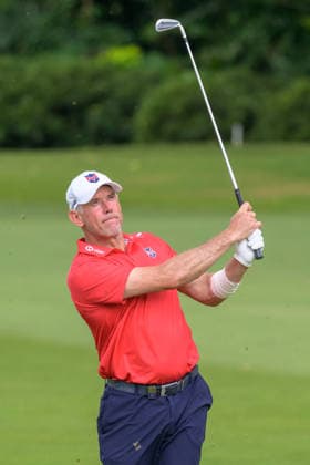 March 15, 2026, Singapore, Ingapore, Singapore: Lee Westwood from England, hits off on the 10th fairway. Final Round of the LIV Golf in Singapore Final Round Of The LIV Golf In Singapore  - ZUMAr144 20260315_zap_r144_018 Copyright: xJaynexRussellx
