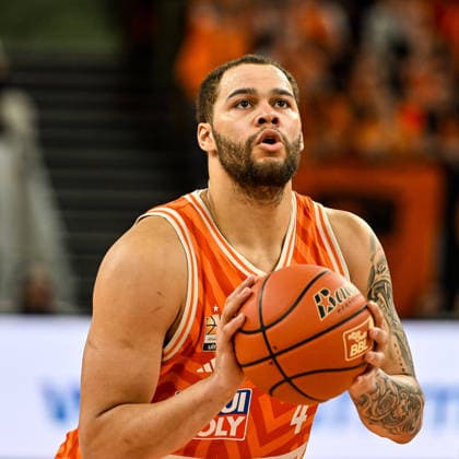 GER, BBL, ratiopharm Ulm vs Science City Jena 14.03.2026, ratiopharm arena, Neu-Ulm, GER, BBL, ratiopharm Ulm vs Science City Jena, im Bild Christopher Ledlum (Ulm, 4)