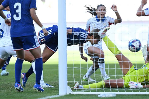SOCCER ASIAN CUP JAPAN PHILIPPINES, Mina Tanaka of Japan scores with a header during the AFC Women™s Asian Cup Quarter Final match between Japan and the Philipines at Accor Stadium in Sydney, Sunday, March 15, 2026. ( NO ARCHIVING, EDITORIAL USE ONLY SYDNEY NEW SOUTH WALES AUSTRALIA  Copyright: xDEANxLEWINSx 20260315116678395360