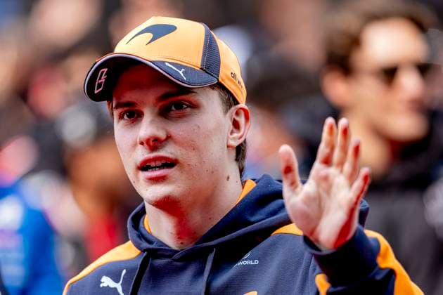 SHANGHAI - Formula 1 driver Oscar Piastri of McLaren Mastercard Formula 1 Team during the Formula 1 China Shanghai race at the Shanghai International Circuit on March 15, 2025 in Shanghai, China. (Photo by DeFodi Images) -