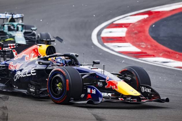 SHANGHAI - Max Verstappen (Oracle Red Bull Racing) in action during the race at the Shanghai International Circuit ahead of the Chinese Grand Prix. SANDER KONING ANP xVIxANPxSportx xxANPxIVx 553377536 originalFilename: 553377536.jpg