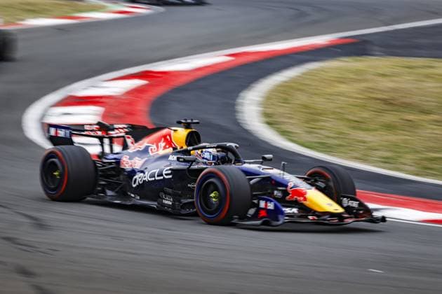 SHANGHAI - Max Verstappen (Oracle Red Bull Racing) in action during the race at the Shanghai International Circuit ahead of the Chinese Grand Prix. SANDER KONING ANP xVIxANPxSportx xxANPxIVx 553377747 originalFilename: 553377747.jpg