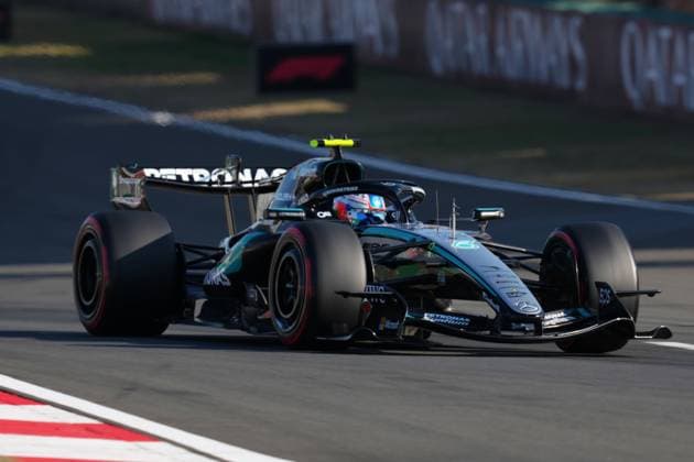 SHANGHAI, CHINA - MARCH 14: Kimi Antonelli of Mercedes-AMG Petronas Formula One Team competes in the Qualifying Race during the 2026 Formula 1 Chinese Grand Prix at the Shanghai International Circuit on March 14, 2026 in Shanghai, China. The 2026 Formula 1 Chinese Grand Prix takes place at the Shanghai International Circuit from March 13 to 15.  Copyright: xChinaxNewsxServicex 111628202586