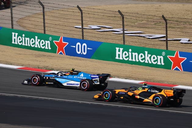 SHANGHAI, CHINA - MARCH 14: A F1 driver competes in the Qualifying Race during the 2026 Formula 1 Chinese Grand Prix at the Shanghai International Circuit on March 14, 2026 in Shanghai, China. The 2026 Formula 1 Chinese Grand Prix takes place at the Shanghai International Circuit from March 13 to 15.  Copyright: xVCGx 111628098788