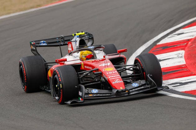 CHINA-MOTORSPORTS F1-SHANGHAI Ferrari™s Lewis Hamilton in action at Shanghai International Circuit during the race at the F1 Chinese Grand Prix, Shanghai, China, March 15, 2026. NEXPHER Peter Li SHANGHAI
