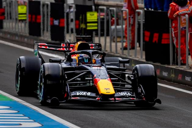 SHANGHAI - Formula 1 driver Max Verstappen of Oracle Red Bull Racing during the Formula 1 China Shanghai race at the Shanghai International Circuit on March 15, 2025 in Shanghai, China. (Photo by DeFodi Images) -