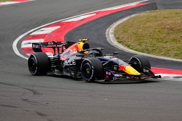 CHINA-MOTORSPORTS F1-SHANGHAI Red Bull Racing™s Isack Hadjar in action at Shanghai International Circuit during the race at the F1 Chinese Grand Prix, Shanghai, China, March 15, 2026. NEXPHER Peter Li SHANGHAI