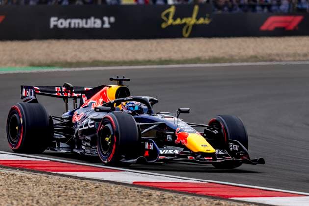 SHANGHAI - Formula 1 driver Max Verstappen of Oracle Red Bull Racing during the Formula 1 China Shanghai race at the Shanghai International Circuit on March 15, 2025 in Shanghai, China. (Photo by DeFodi Images) -