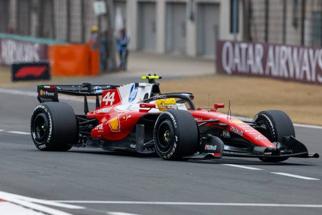 CHINA-MOTORSPORTS F1-SHANGHAI Ferrari™s Lewis Hamilton in action at Shanghai International Circuit during the race at the F1 Chinese Grand Prix, Shanghai, China, March 15, 2026. NEXPHER Peter Li SHANGHAI