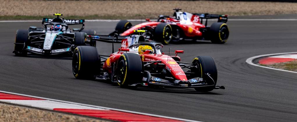 SHANGHAI - Formula 1 driver Lewis Hamilton of Scuderia Ferrari HP during the Formula 1 China Shanghai race at the Shanghai International Circuit on March 15, 2025 in Shanghai, China. (Photo by DeFodi Images) -