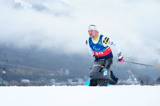VAL DI FIEMME, ITALY 20260315 Arnt-Christian Furuberg during the men s sitting 20 km cross-country skiing during the Paralympics, at the Tesero Cross-Country Skiing Stadium in Val di Fiemme, Italy. *** The image is included in the SPORTS PACKAGE. For others PAYMENT IMAGE *** VAL DI FIEMME ITALY x10500x *** VAL DI FIEMME, ITALY 20260315 Arnt Christian Furuberg during the men s sitting 20 km cross country skiing during the Paralympics, at the Tesero Cross Country Skiing Stadium in Val di Fiemme, Italy The image is included in the SPORTS PACKAGE For others PAYMENT IMAGE VAL DI FIEMME ITALY x10500x  Copyright: xOscarxOlsson ParasportxSverigex TTx PARALYMPICS 2026 CROSS-COUNTRY SKIING