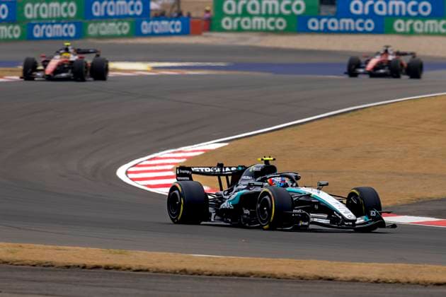 SHANGHAI - Formula 1 driver Kimi Antonelli of Mercedes AMG-Petronas Formula One Team during the Formula 1 China Shanghai race at the Shanghai International Circuit on March 15, 2025 in Shanghai, China. (Photo by DeFodi Images) -