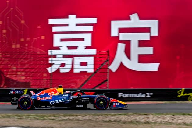 SHANGHAI - Formula 1 driver Max Verstappen of Oracle Red Bull Racing during the Formula 1 China Shanghai race at the Shanghai International Circuit on March 15, 2025 in Shanghai, China. (Photo by DeFodi Images) -