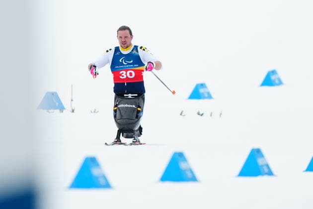 VAL DI FIEMME, ITALY 20260315 Arnt-Christian Furuberg during the men s sitting 20 km cross-country skiing during the Paralympics, at the Tesero Cross-Country Skiing Stadium in Val di Fiemme, Italy. *** The image is included in the SPORTS PACKAGE. For others PAYMENT IMAGE *** VAL DI FIEMME ITALY x10500x *** VAL DI FIEMME, ITALY 20260315 Arnt Christian Furuberg during the men s sitting 20 km cross country skiing during the Paralympics, at the Tesero Cross Country Skiing Stadium in Val di Fiemme, Italy The image is included in the SPORTS PACKAGE For others PAYMENT IMAGE VAL DI FIEMME ITALY x10500x  Copyright: xOscarxOlsson ParasportxSverigex TTx PARALYMPICS 2026 CROSS-COUNTRY SKIING