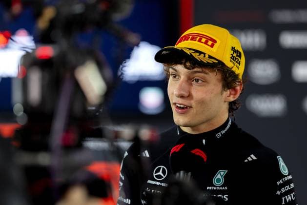 SHANGHAI - Andrea Kimi Antonelli (Mercedes) after the race at the Shanghai International Circuit ahead of the Chinese Grand Prix. SANDER KONING ANP xVIxANPxSportx xxANPxIVx 553381520 originalFilename: 553381520.jpg