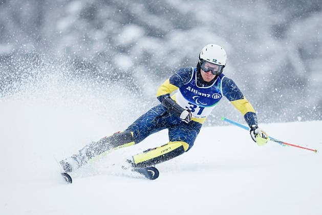 CORTINA, ITALY 20260315 during the men s standing slalom during the Paralympics at Tofane Alpine Skiiing Center, Cortina. *** The image is included in the SPORTS PACKAGE. For others PAYMENT IMAGE *** CORTINA ITALY x9200x *** CORTINA, ITALY 20260315 during the men s standing slalom during the Paralympics at Tofane Alpine Skiiing Center, Cortina The image is included in the SPORTS PACKAGE For others PAYMENT IMAGE CORTINA ITALY x9200x  Copyright: xBjörnxLarssonxRosvall TTx PARALYMPICS 2026 SLALOM