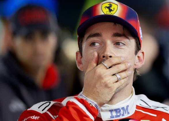 SHANGHAI - Charles Leclerc (Ferrari) after the race at the Shanghai International Circuit ahead of the Chinese Grand Prix. SANDER KONING ANP xVIxANPxSportx xxANPxIVx 553383567 originalFilename: 553383567.jpg