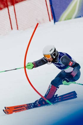 PARALYMPICS - Winter Paralympics Milano Cortina 2026 CORTINA D AMPEZZO,ITALY,15.MAR.26 - PARALYMPICS, ALPINE SKIING - Paralympic Winter games, Winterspiele,Spiele, Summer games Milano Cortina 2026, slalom, men. Image shows Johannes Aigner (AUT).  GEPAxpictures xMatthiasxTrinkl