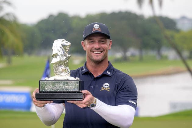 March 15, 2026, Singapore, Ingapore, Singapore: USAÃ¢â‚¬â ¢s Bryson DeChambeau wins the Singapore tournament, beating Richard T. Lee from Canada in a pne hole tie-breaker on the 18th hole. Final Round of the LIV Golf in Singapore Singapore Singapore - ZUMAr144 20260315_zap_r144_030 Copyright: xJaynexRussellx