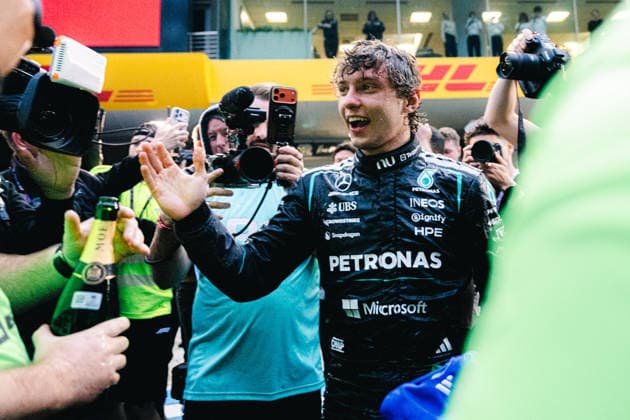 Shanghai Formula 1 Chinese Grand Prix - Kimi Antonelli Wins ANDREA KIMI ANTONELLI (ITA) of Mercedes-AMG PETRONAS Formula One Team 12 celebrating his first Grand Prix win in Formula1 on Sunday during the 2026 Formula 1 Heineken Chinese Grand Prix at the Shanghai Audi International Circuit on March 15, 2026. Photo by Antoine Lapeyre ABACAPRESS.COM Shanghai China  Copyright: xLapeyrexAntoine ABACAx