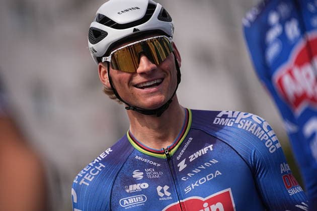 Van Der Poel Mathieu Of Alpecin-Premier Tech during the 142-kilometer Stage 7 of the Tirreno-Adriatico cycling race from Civitanova Marche to San Benedetto del Tronto - Italy,- Sunday , March 15, 2026. - cycling .  Copyright: xMarcoxAlpozzi LaPressex
