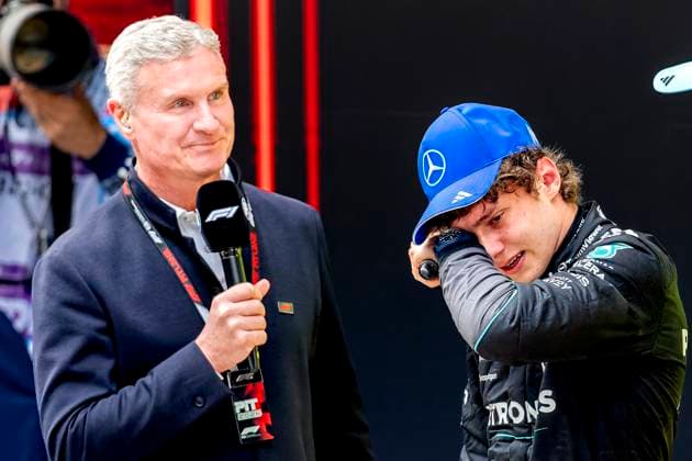 SHANGHAI - Formula 1 driver Kimi Antonelli of Mercedes AMG-Petronas Formula One Team wins his first Formula 1 race and gets emotional during the Formula 1 China Shanghai race at the Shanghai International Circuit on March 15, 2025 in Shanghai, China. (Photo by DeFodi Images) -