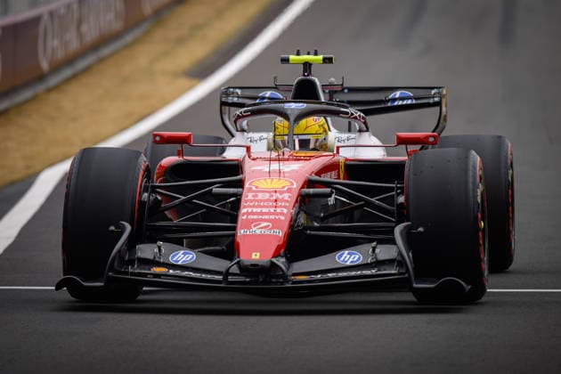 F1 Chinese Grand Prix 2026 SHANGHAI, CHINA - MARCH 15: Lewis Hamilton of Great Britain driving the (44) Scuderia Ferrari SF-26 gets on track ahead of the Formula 1 Chinese Grand Prix at Shanghai International Circuit on March 15, 2026 in Shanghai, China. John Ricky Anadolu Shanghai China. Editorial use only. Please get in touch for any other usage.  Copyright: x2026xAnadoluxJohnxRickyx
