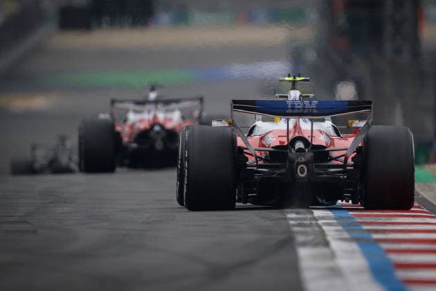 Formula 1 Chinese Grand Prix 2026 SHANGHAI, CHINA - MARCH 15: Charles Leclerc of Monaco driving the (16) Scuderia Ferrari SF-26 on track during the F1 Grand Prix of China at Shanghai International Circuit on March 15, 2026 in Shanghai, China. John Ricky Anadolu Shanghai China. Editorial use only. Please get in touch for any other usage.  Copyright: x2026xAnadoluxJohnxRickyx