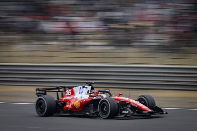 Formula 1 Chinese Grand Prix 2026 SHANGHAI, CHINA - MARCH 15: Charles Leclerc of Monaco driving the (16) Scuderia Ferrari SF-26 on track during the F1 Grand Prix of China at Shanghai International Circuit on March 15, 2026 in Shanghai, China. John Ricky Anadolu Shanghai China. Editorial use only. Please get in touch for any other usage.  Copyright: x2026xAnadoluxJohnxRickyx