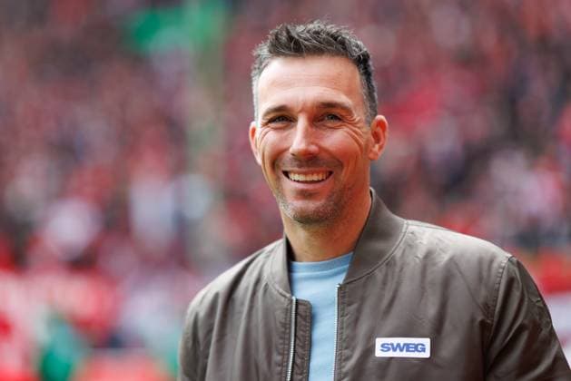 Christian Eichner (Trainer Karlsruher SC), 1. FC Kaiserslautern vs Karlsruher SC, Fussball, 2. Bundesliga, 26. Spieltag, Saison 2025 2026, 15.03.2026 1. FC Kaiserslautern vs Karlsruher SC, Fussball, 2. Bundesliga, 26. Spieltag, Saison 2025 2026, 15.03.2026