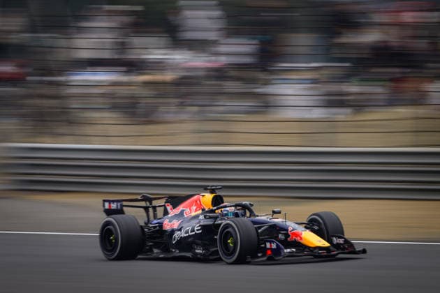 Formula 1 Chinese Grand Prix 2026 SHANGHAI, CHINA - MARCH 15: Max Verstappen of the Netherlands driving the (3) Oracle Red Bull Racing RB22 Red Bull Ford on track during the F1 Grand Prix of China at Shanghai International Circuit on March 15, 2026 in Shanghai, China. John Ricky Anadolu Shanghai China. Editorial use only. Please get in touch for any other usage.  Copyright: x2026xAnadoluxJohnxRickyx