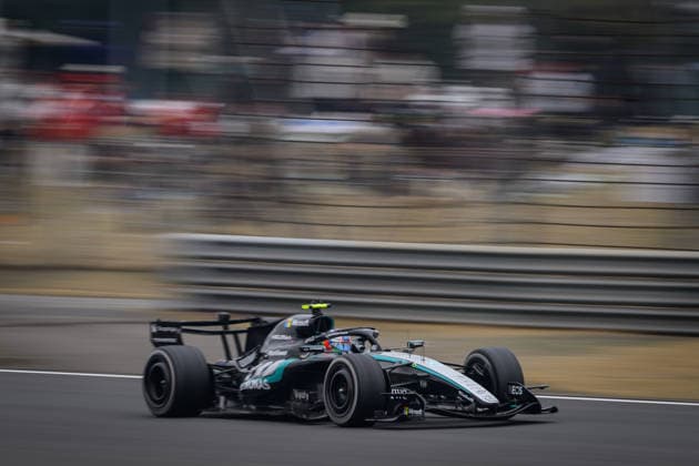 Formula 1 Chinese Grand Prix 2026 SHANGHAI, CHINA - MARCH 15: Andrea Kimi Antonelli of Italy driving the (12) Mercedes AMG Petronas F1 Team W17 on track during the F1 Grand Prix of China at Shanghai International Circuit on March 15, 2026 in Shanghai, China. John Ricky Anadolu Shanghai China. Editorial use only. Please get in touch for any other usage.  Copyright: x2026xAnadoluxJohnxRickyx