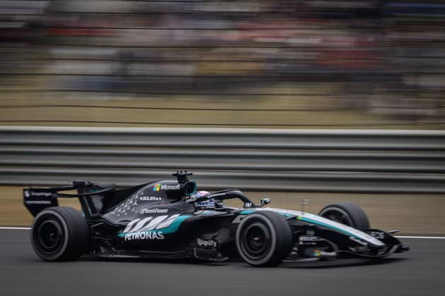 Formula 1 Chinese Grand Prix 2026 SHANGHAI, CHINA - MARCH 15: Andrea Kimi Antonelli of Italy driving the (12) Mercedes AMG Petronas F1 Team W17 on track during the F1 Grand Prix of China at Shanghai International Circuit on March 15, 2026 in Shanghai, China. John Ricky Anadolu Shanghai China. Editorial use only. Please get in touch for any other usage.  Copyright: x2026xAnadoluxJohnxRickyx