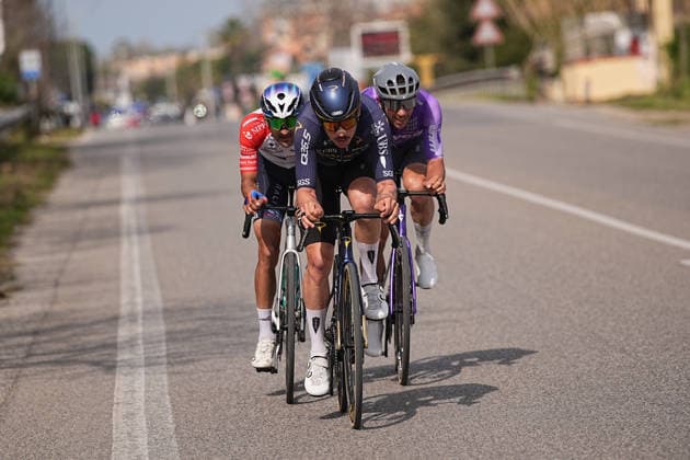 during the 142-kilometer Stage 7 of the Tirreno-Adriatico cycling race from Civitanova Marche to San Benedetto del Tronto - Italy,- Sunday , March 15, 2026. - cycling .  Copyright: xMarcoxAlpozzi LaPressex
