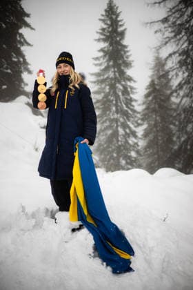 260315 Ebba Arsjö of Sweden poses for a portrait with her Paralympic gold and bronze medals after competing in the women™s Para alpine downhill, super-G, combined and giant slalom events during day 9 of the Milano Cortina 2026 Winter Paralympic Games on March 15, 2026 in Cortina. Photo: Maxim ThorÃ BILDBYRAN kod MT MT1029 alpint alpine skiing paralympic games paralympics paralympiska spel paralympiske leker vinter-paralympics winter paralympics milano cortina 2026 milano cortina 2026 winter paralympic games 9 bbeng sverige guld brons porträtt *** 260315 Ebba Arsjö of Sweden poses for a portrait with her Paralympic gold and bronze medals after competing in the women™s Para alpine downhill, super G, combined and giant slalom events during day 9 of the Milano Cortina 2026 Winter Paralympic Games on March 15, 2026 in Cortina Photo Maxim ThorÃ BILDBYRAN code MT MT1029 alpine alpine skiing paralympic games paralympic games paralympiske leker vinter paralympics winter paralympics milano cortina 2026 milano cortina 2026 winter paralympic games 9 bbeng sverige guld brons porträtt  Copyright: MAXIMxTHORE BB260315MT025