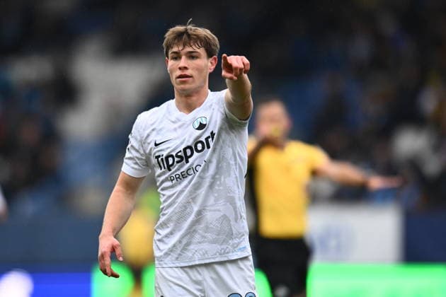 Utkani 26. kola prvni fotbalove ligy: Slovan Liberec - FK Teplice, 15. brezna 2026, Liberec. Ermin Mahmic z Liberce. (CTKxPhoto RadekxPetrasek) CTKPhotoP2026031503371  CTKPhotoP2026031503371
