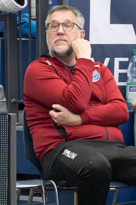 EasyCredit Basketball Bundesliga - 2025 2026 - Syntainics MBC vs.Alba Berlin Weissenfels, Deutschland 15.Maerz 2026: Im Bild:Sportdirektor Silvano Poropat (Weissenfels) Weissenfels Stadthalle Weissenfels Sachsen-Anhalt Deutschland