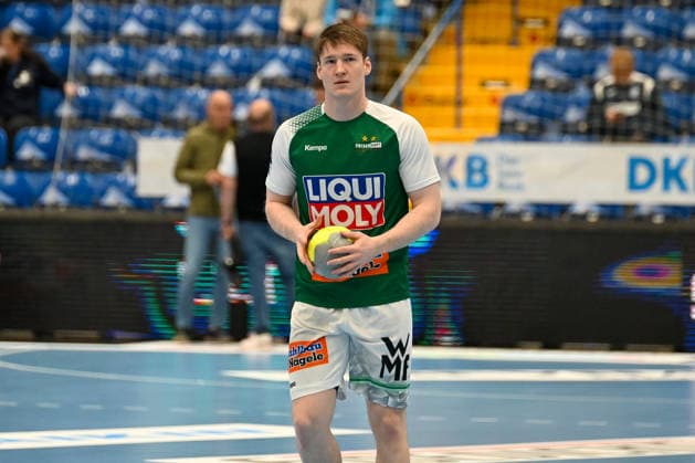 Oskar Neudeck (Frisch Auf Goeppingen, 02) TBV Lemgo Lippe vs. Frisch Auf Goeppingen, Handball, 1. Bundesliga, 25. Spieltag, Saison 2025 2026, 15.03.2026, TBV Lemgo Lippe vs. Frisch Auf Goeppingen, Handball, 1. Bundesliga, 25. Spieltag, Saison 2025 2026, 15.03.2026 Lemgo Copyright: xEibner-Pressefoto RobertxGertzenx EP_RGN