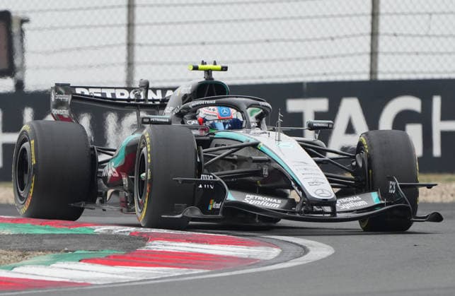(260315) -- SHANGHAI, March 15, 2026 -- Mercedes Kimi Antonelli of Italy competes during the Formula One Chinese Grand Prix at Shanghai International Circuit in Shanghai, China, March 15, 2026. ) (SP)CHINA-SHANGHAI-F1-GRAND PRIX 2026(CN) DingxTing 