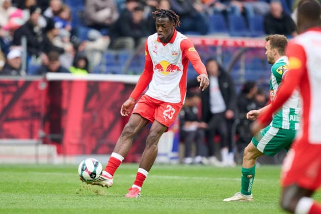 Salzburg, Österreich 15. März 2026: Admiral Bundesliga - 2025 2026 - Sp.23 - FC Red Bull Salzburg gegen SK Rapid Wien Im Bild: Joane Gadou (RB) Red Bull Arena *** Salzburg, Austria 15 March 2026 Admiral Bundesliga 2025 2026 Sp 23 FC Red Bull Salzburg vs SK Rapid Wien In the picture Joane Gadou RB Red Bull Arena Copyright: xFotostandx xWassmuthx