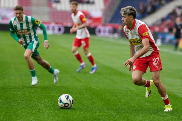 Salzburg, Österreich 15. März 2026: Admiral Bundesliga - 2025 2026 - Sp.23 - FC Red Bull Salzburg gegen SK Rapid Wien Im Bild: Kerim Alajbegovic (RB) Red Bull Arena Copyright: xFotostandx xWassmuthx