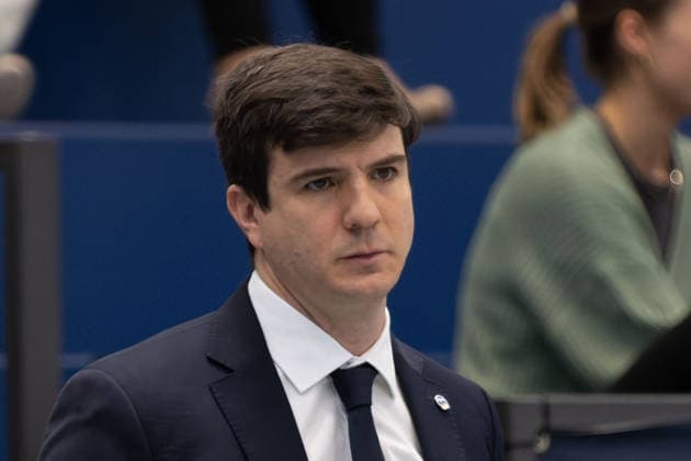Pedro Calles (Alba, Head-Coach), Syntainics MBC vs. ALBA BERLIN, Basketball, 1. Bundesliga, Maenner, 24. Spieltag, Saison 2025 26, 15.03.2026. Weißenfels Stadthalle Sachsen-Anhalt Deutschland