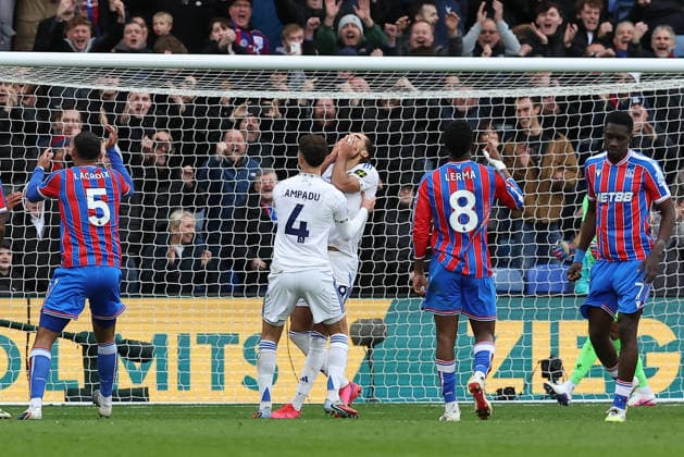 15th March 2026; Selhurst Park, Selhurst, London, England; Premier League Football, Crystal Palace versus Leeds United; Dominic Calvert-Lewin of Leeds United reacts after missing his penalty kick in the 45th minute  KatiexChan Content restricted for UK based newspaper