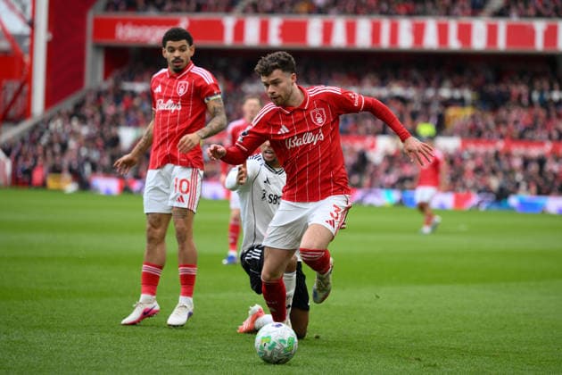 Nottingham Forest v Fulham - Premier League Neco Williams of Nottingham Forest in action during the Premier League match between Nottingham Forest and Fulham at the City Ground in Nottingham, United Kingdom, on March 15, 2026. Nottingham Nottinghamshire United Kingdom  Copyright: xMIxNewsx originalFilename:fletcher-nottingh260315_nplXd.jpg