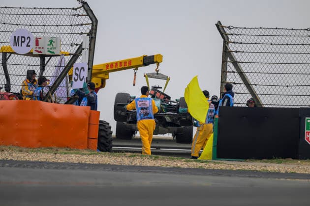 18 Lance Stroll (CAN) Aston Martin Aramco Formula One Team (GBR) Aston Martin AMR26 Honda, during the Formula 1 Chinese Grand Prix at Shanghai International Circuit on March 15, 2026, in Shanghai, China. (Photo by Ian Bundey Eurasia Images). Shanghai Shanghai International Circuit China