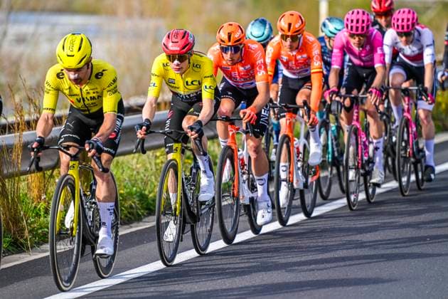 Paris Nice 2026 Stage 8 NICE, FRANCE - MARCH 15 : Vingegaard Jonas (DEN) of Team Visma Lease a Bike in action during stage 8 of the 84th edition of Paris - Nice an UCI World Tour 2.UWT cycling road race stage for Men Elite of 145 km with start in Nice and finish in Nice on March 15, 2026 in Nice, France, 15 03 2026 ( Motordriver Guy De Vuyst - Nice France  Copyright: xNicoxVereeckenx