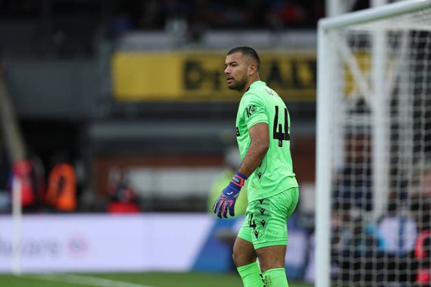 15th March 2026; Selhurst Park, Selhurst, London, England; Premier League Football, Crystal Palace versus Leeds United; goalkeeper Walter Benitez of Crystal Palace  KatiexChan Content restricted for UK based newspaper