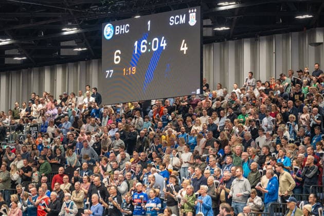 Die Zuschauer bejubeln die Aktionen des BHC. Bergischer HC 06 vs. SC Magdeburg, Handball, DAIKIN Handballbundesliga, 25. Spieltag, Saison 2025 2026, 15.03.2026 Bergischer HC 06 vs. SC Magdeburg, Handball, DAIKIN Handballbundesliga, 25. Spieltag, Saison 2025 2026, 15.03.2026 Duesseldorf Copyright: xEibner-Pressefoto ThomasxHaeslerx EP_THR