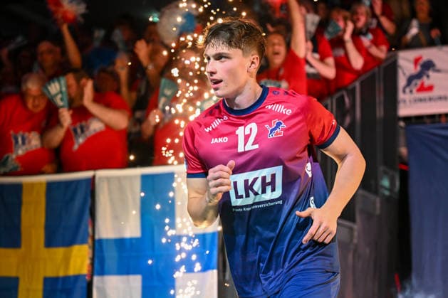 15.03.2026, xdobgx, Volleyball Volleyball Bundesliga VBL, SVG Lüneburg - ASV Dachau v.l. Santeri Välimaa (SVG Lüneburg, 12), beim Einlauf