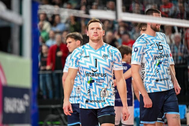 15.03.2026, xdobgx, Volleyball Volleyball Bundesliga VBL, SVG Lüneburg - ASV Dachau v.l. Levi Olson (ASV Dachau, 1), Portrait, Portraet, Einzelbild